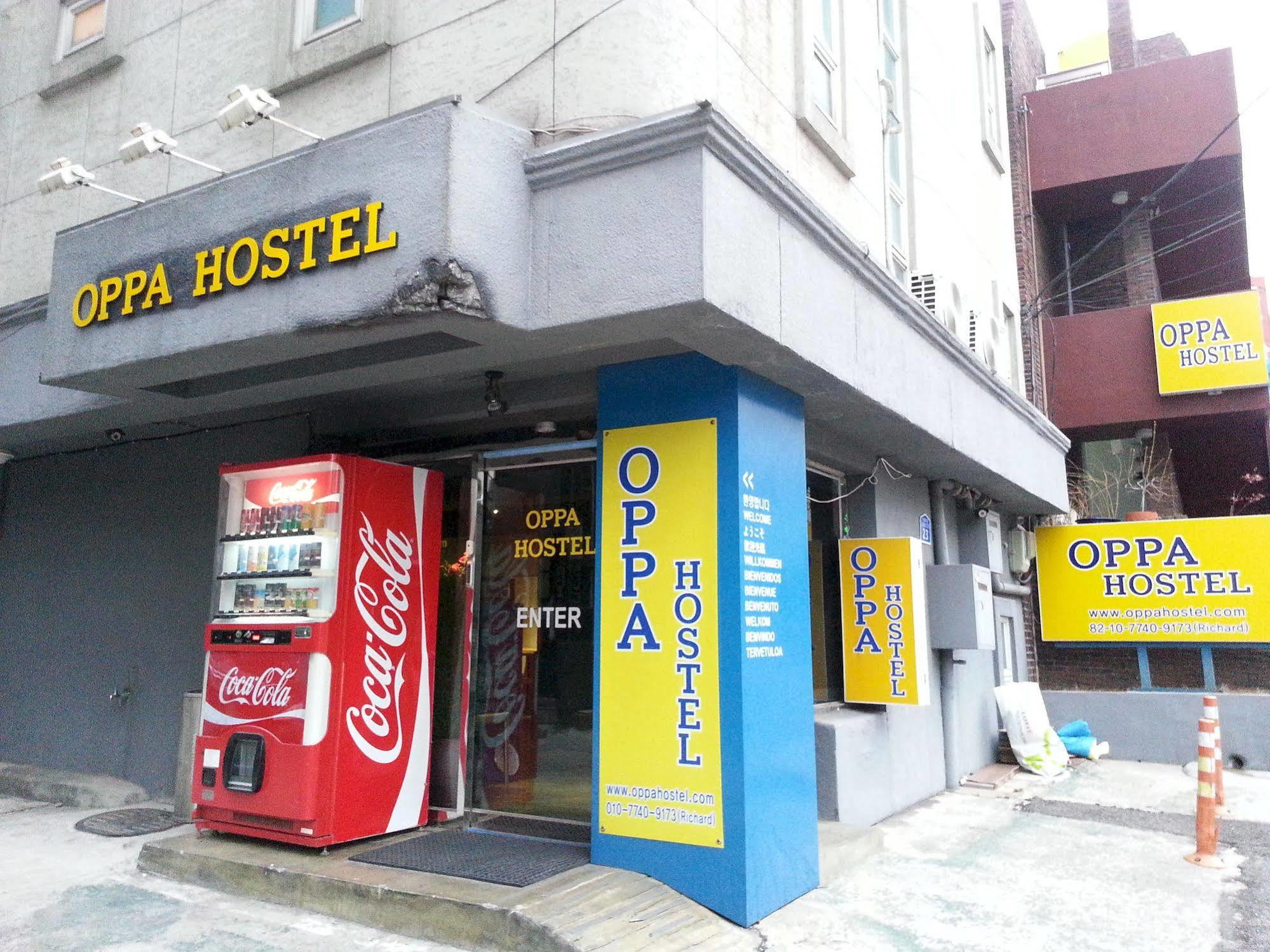Oppa Hostel Seúl Exterior foto